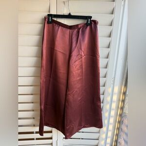 Simon Miller 100 % silk pants in Deep Burgundy sz 2